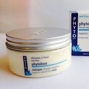 Phyto Phytolisse Anti-Frizz Hair Mask - Silver and White. Used once!